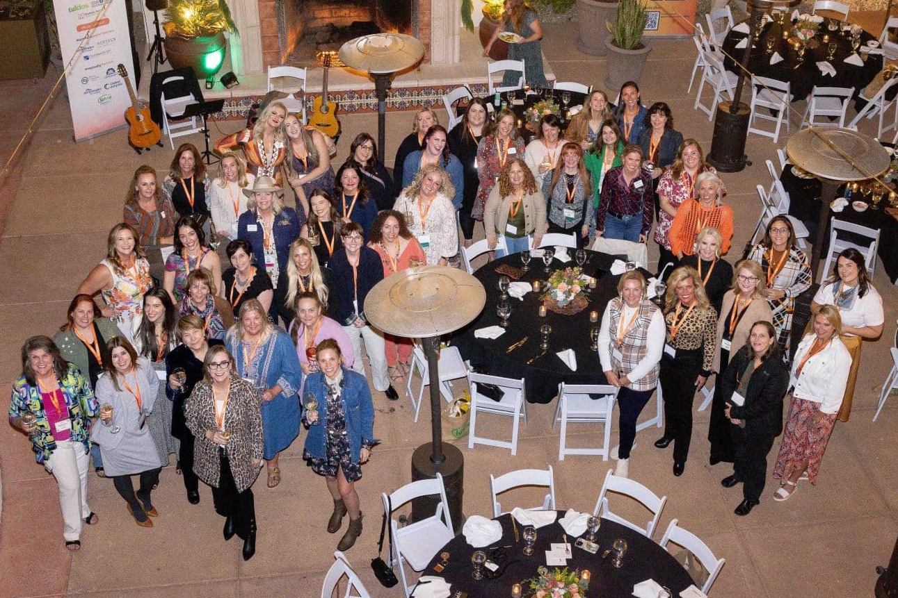 Group photo of 2025 dinner